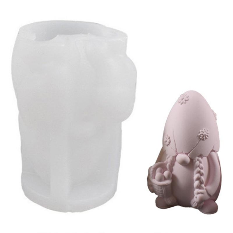 Multifuntional Dwarf Silicone Mold Resin Crafting Mold Handmade Supplies for Crafting Candle and Decorative Creation