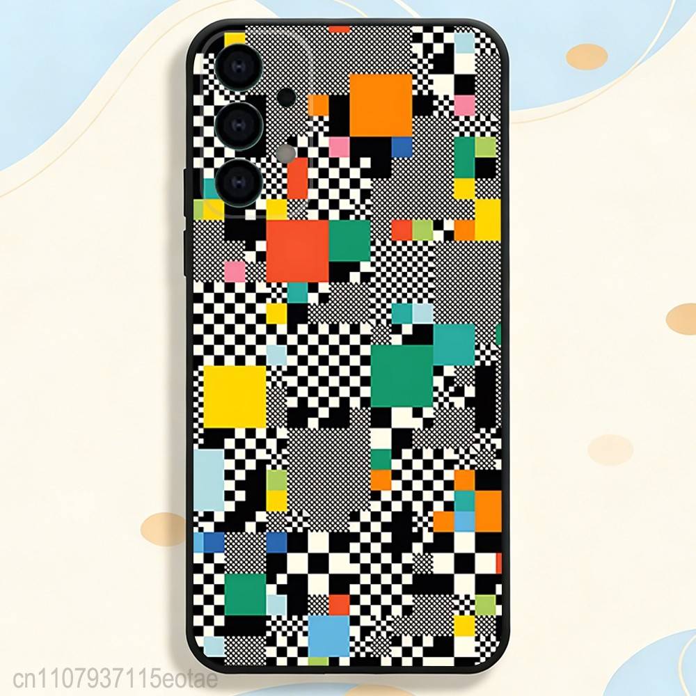 No Signal TV ART Phone Case for Samsung S Series S21 S22 S23 S24 S25 S26 FE Plus Ultra TPU Soft To Skin-friendly Case