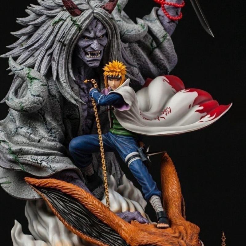 Minato Namikaze Vierter Hokage Naruto Figur Schmuckstück mit Farbkastenverpackung