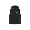 Down Vests Men's Jet Black Hooded Non Detachable Moderate Other F11M249905F-BK