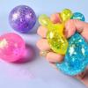 Maltose Colorful Aurora Duck Squeeze Toy Soft Cute Animal Stress Relief Decompression Stretch Toy for Adults And Children Gift