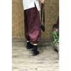 2025 New Harem Women's Spliced Lantern Loose Versatile Fashion Solid Color Nine-Point Wide-Leg Pants