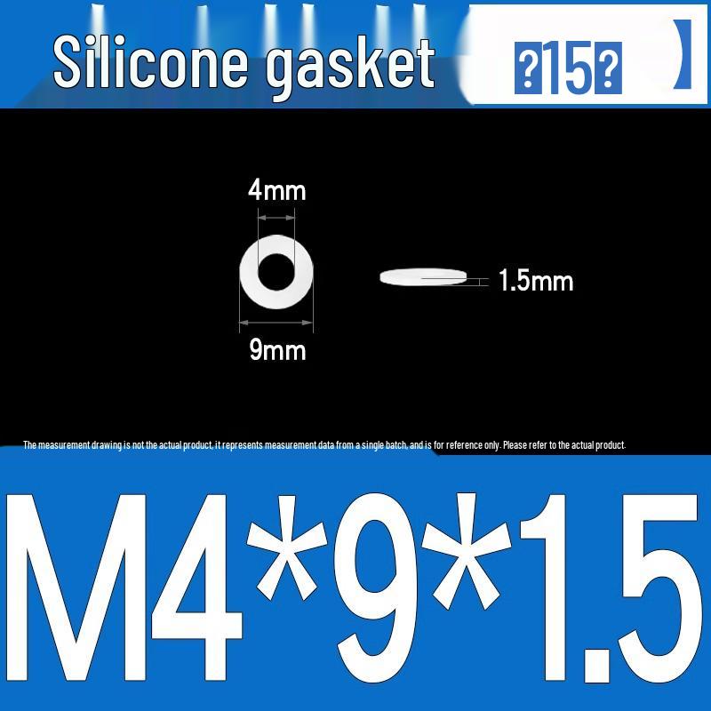 Silicone High-Temp Waterproof Gasket & Shock Absorbing Seal Pad
