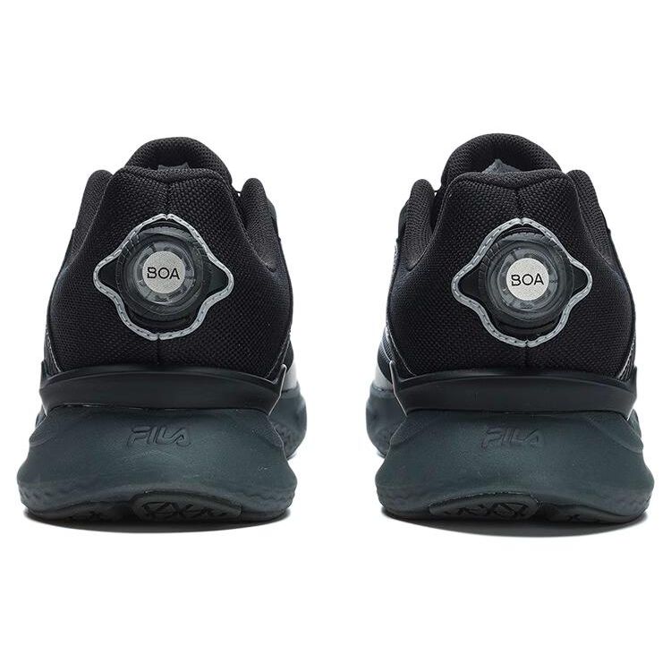 Fila Energy Boa 1+ Lightweight Comfortable Shock Absorbing Durable Breathable Low Top Casual Running Shoes Men Sneaker Black A12M311101FGU