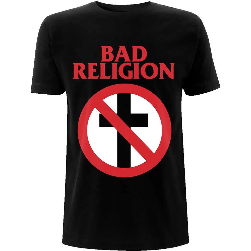 

Футболка Bad Religion: Класичний Хрест Бастера ОФІЦІЙНИЙ НОВИЙ 4XL