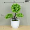 Artificial Plant Pot Household Tabletop Ornaments Simulation Green Plants Small Trees And Grass Multi-Style Garden Decoration