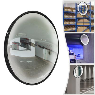 Convex Traffic Mirror, 12 Inch Corner Mirror for Blind Spot Wide Angle Adjustable Security Mirror for Corners Indoor Outdoor