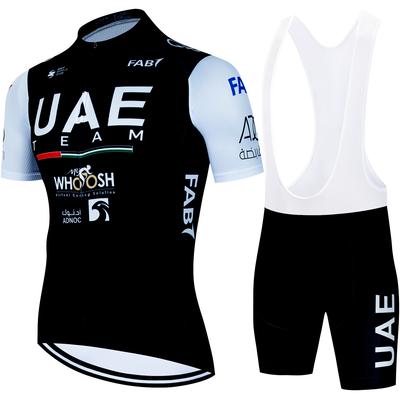 2026 UAE Cycling Jersey Set MTB Uniform Bike Clothing Summer Breathable Bicycle Shirt Ropa Ciclismo Bib Pants Maillot Ciclismo