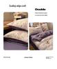 A-Grade Cartoon Cotton Bedding Set for Students - 4-Piece Single Dorm Set with Bed Sheet and Duvet Cover