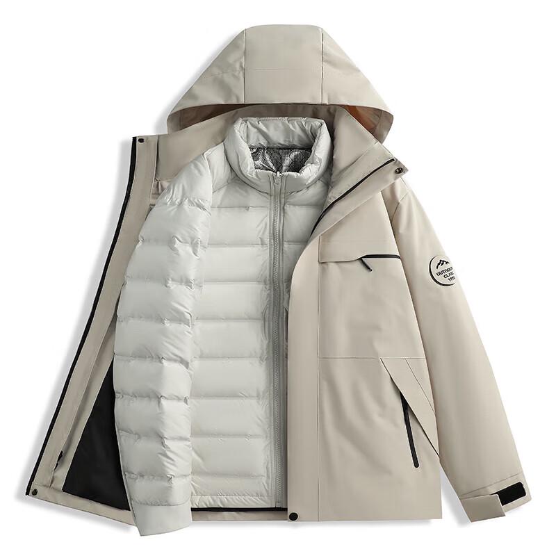 EILEI Unisex 3-in-1 Down Liner Storm Jacket E2669