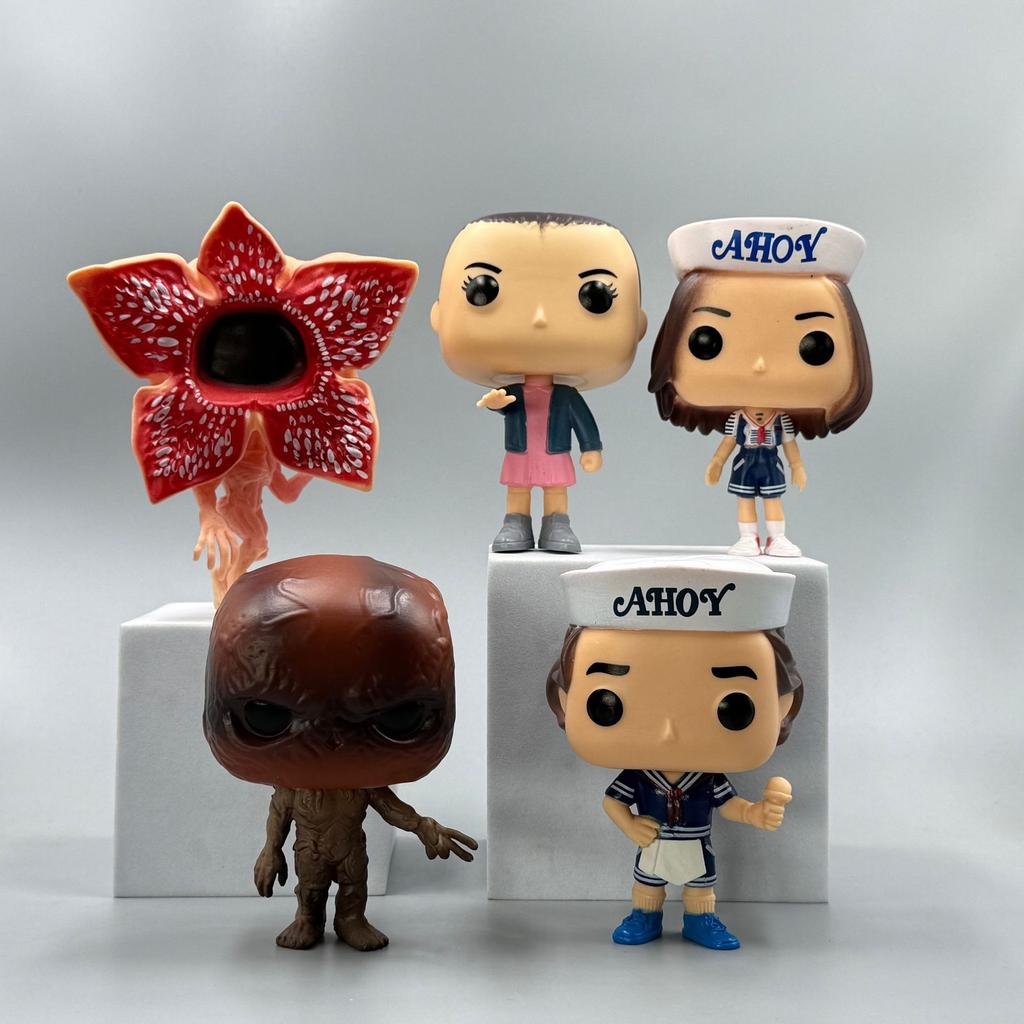 10 Popular 4-Inch Movie and TV Character Figures: Weird Man-Eating Plant Doll Models for Desktop Decoration and Toys