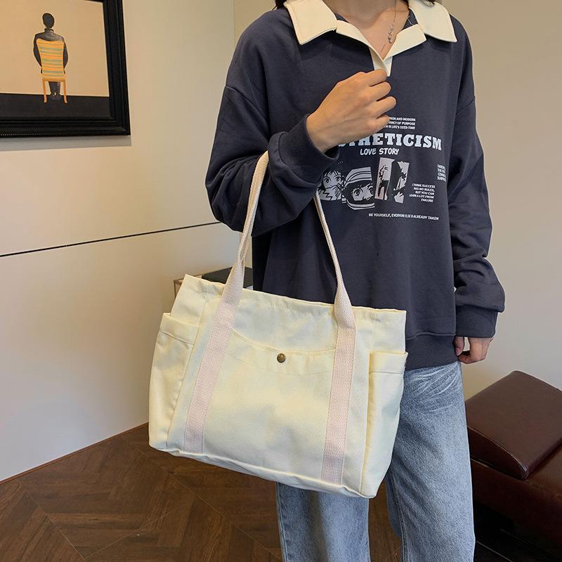 

Сумка на одно плечо, Универсальная сумка для студентов колледжа, Большая вместимость для поездок на работу unlined белый