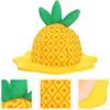 Lustiger Ananas Hut Bequeme Cosplay Kopfbedeckung Neuartiges Party Kopfstück Halloween Kostüm