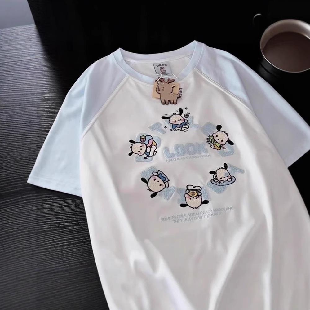

Women s Oversized Black Short-Sleeve T-Shirt - 2025 Summer Pure Cotton Trend XXL