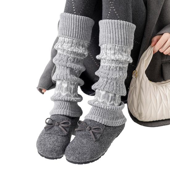 Pletené návleky na nohy Dámské Retro Bohémské Návleky na nohy Zimní Návleky na boty Manžety na boty na Párty Randění Street Wear