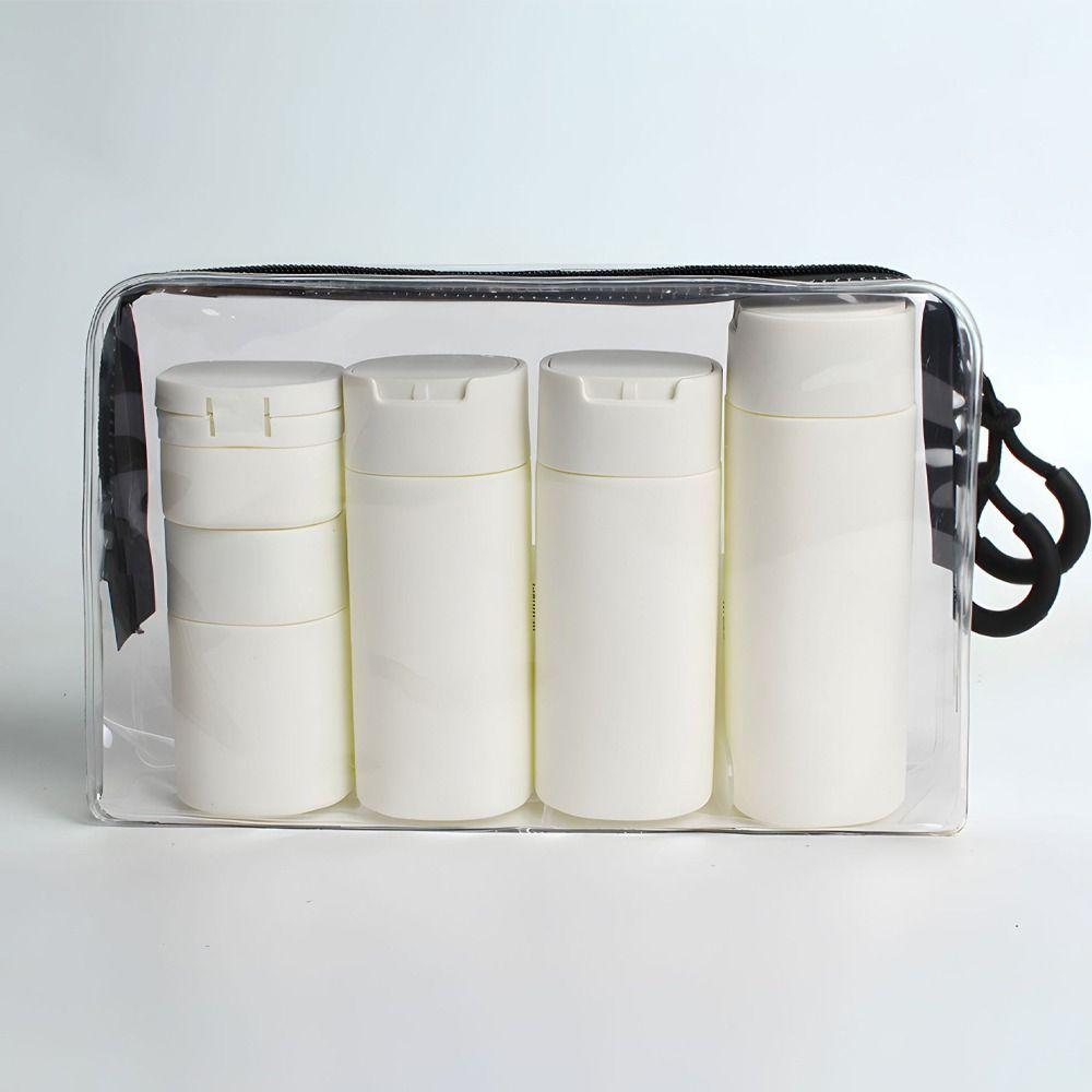 Portable Makeup Dispensing Bottles Nordic Style Cosmetic Containers Makeup Organizer