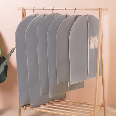 Stoffmantel, staubdicht, wiederverwendbar, Vliesstoff, sichtbares Fenster, zum Aufhängen von Kleidung, Tasche für Zuhause