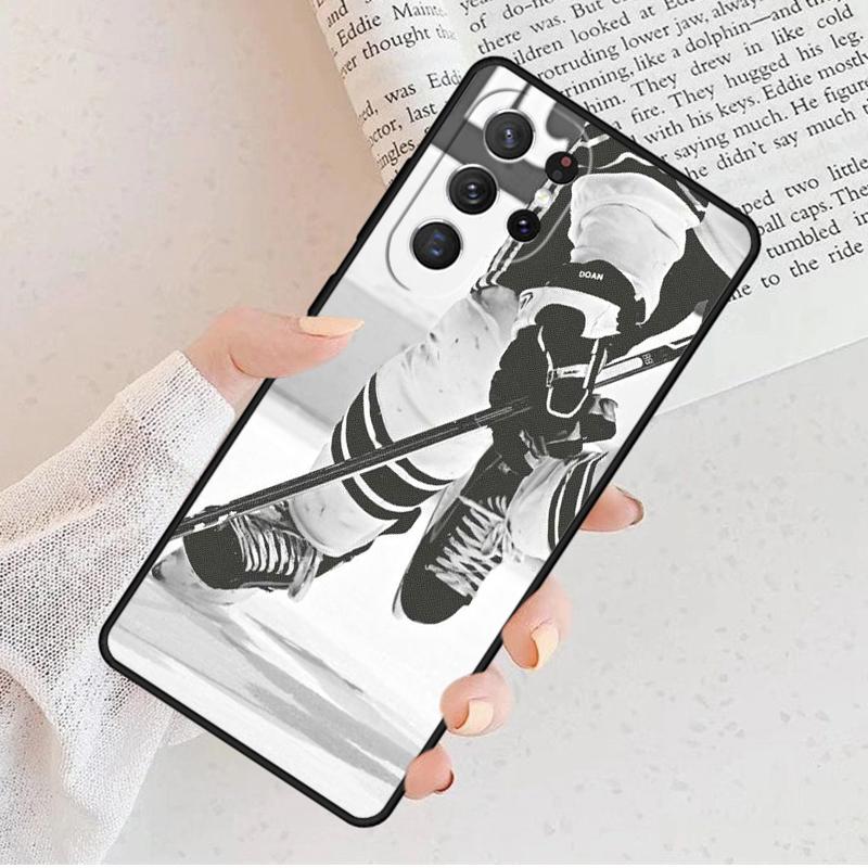 Eishockeyfeld Sport Handyhülle Für Samsung Galaxy S25 S23 S30 S8 S21 S20 FE S24 S22 Note 10 20 S8 Plus lite Ultra