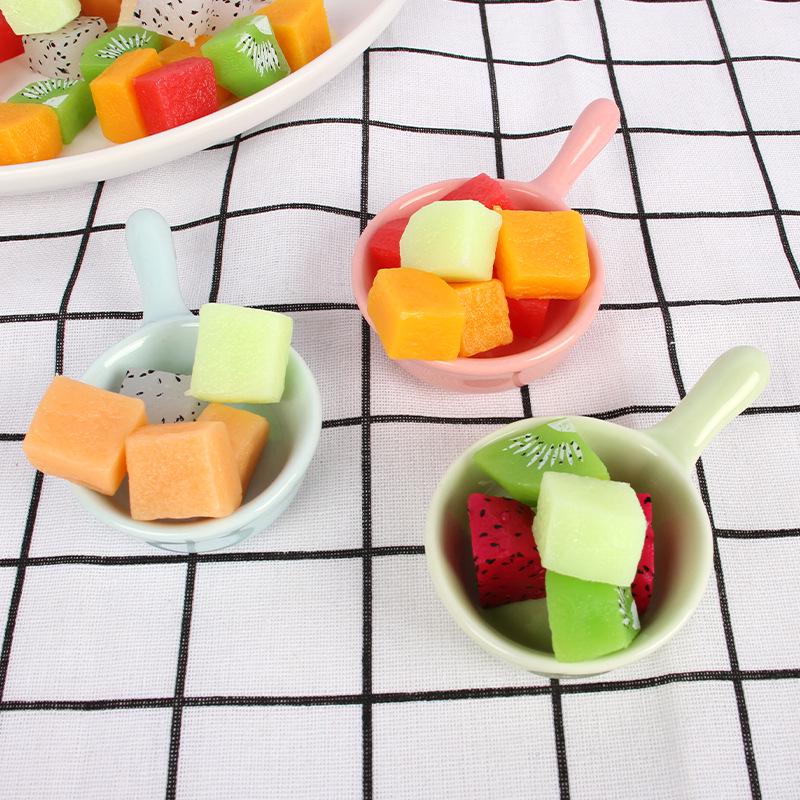 DIY Fruit Salad Simulation Dice Model - Fake Cake Photo Prop and Decoration