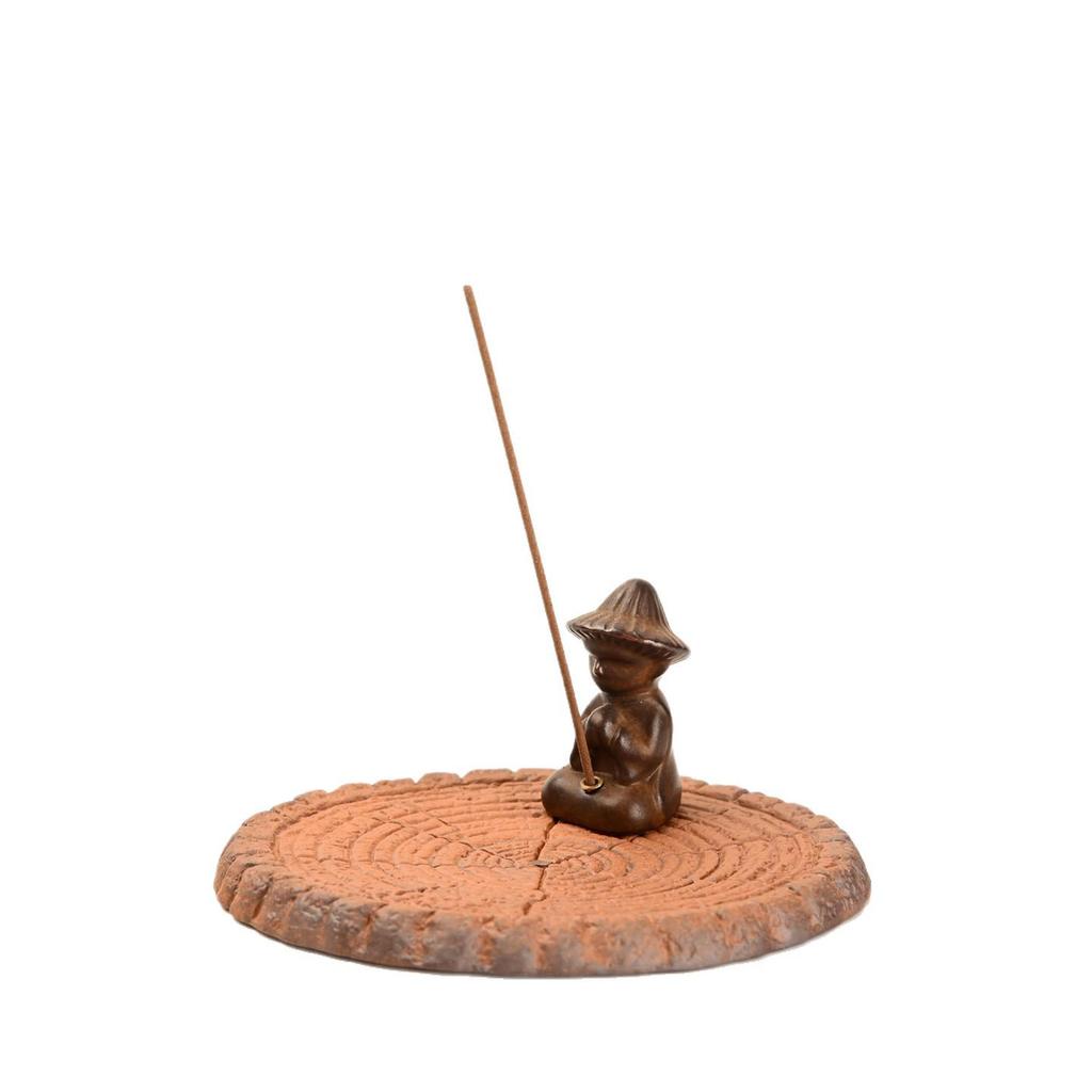 Ceramic Incense Burner for Indoor Use - Creative Holder for Agarwood & Sandalwood