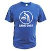 Eu Size 100 Cotton To Be Best Dad Game Over Father Day Gift Meaningful Design