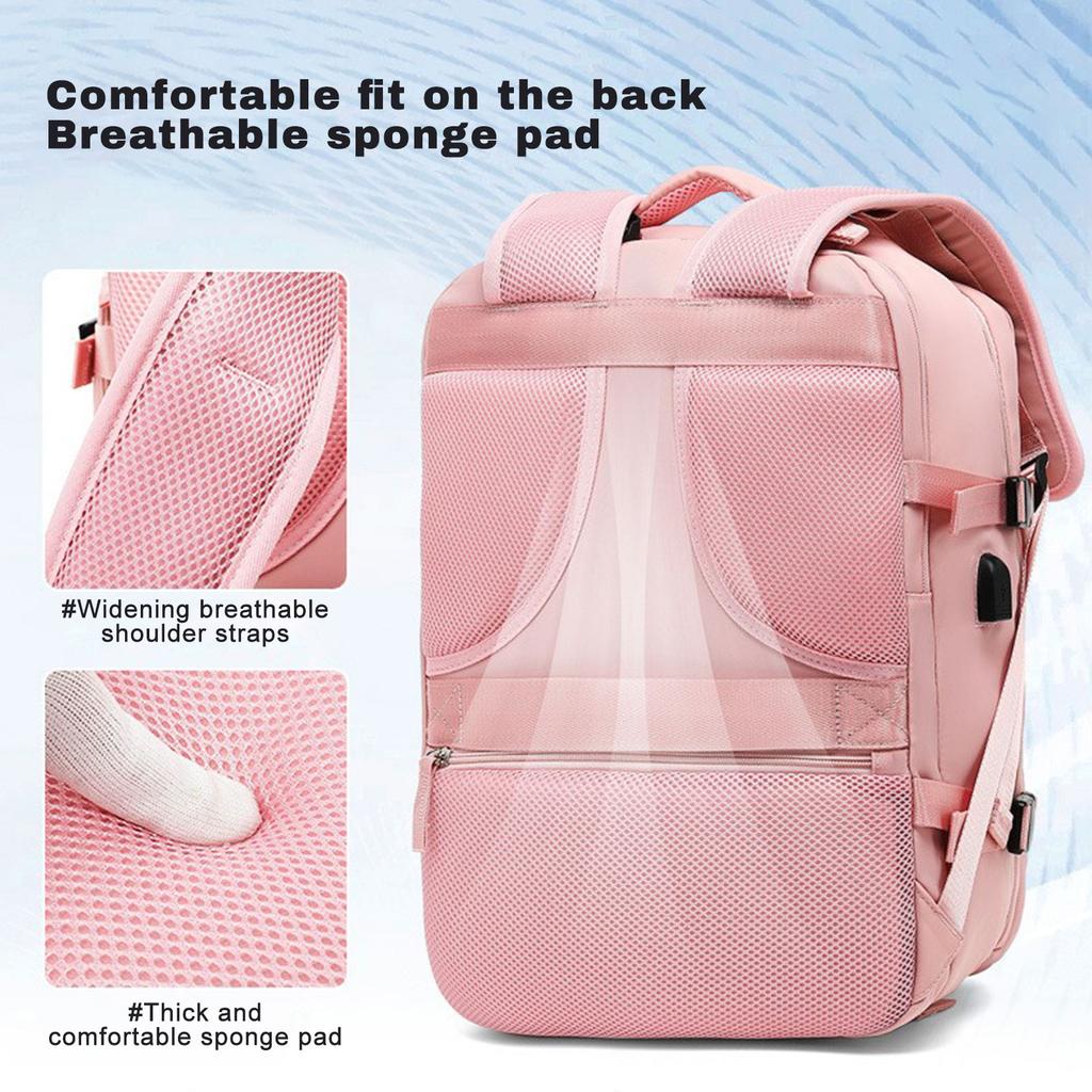 Unisex Leisure Travel, Boarding Luggage Bag, Large Capacity Dry Wet Separation Computer Backpack,Travel Backpack For Men & Women,
