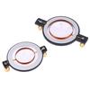 1Pc 34.4/44.4Mm Audio Driver Speaker Titanium Film Tweeter Voice Coil Membrane Diy Treble Voice Coil Reel Tweeter Speaker Repair