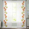 Plant Tulip Flowers Daisy Sheer Curtain For Living Room Modern Voile Tulle Window Curtains For Bedroom Kitchen Drapes
