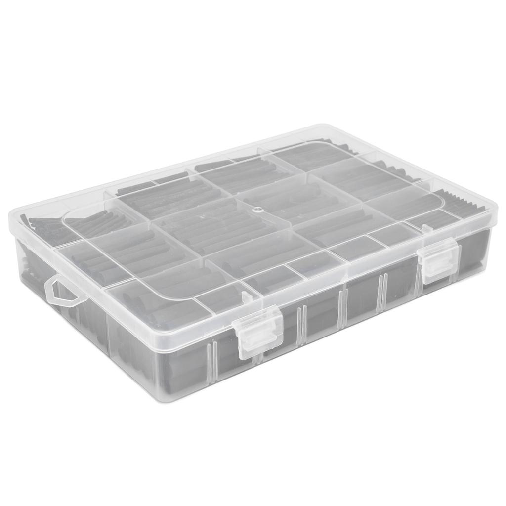 650Pcs Heat Shrink Tubing Boxed Insulated Sheathed Flame Retardant Electronic DIY Kit