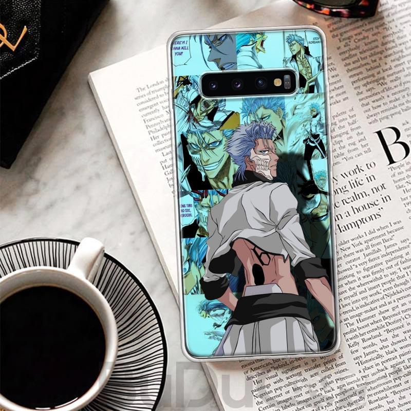 Grimmjow 6 Bleach Cover For Samsung Galaxy S8 S9 Plus S10 Lite Note 8 9 10 Pro 20 Ultra S7 Edge M11 M21 M32 M51 Print Coque