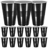 20pcs Plastic Party Tumblers Drinking Cups Water Cups for Wedding Camping Plastic Cups Disposable Glasses