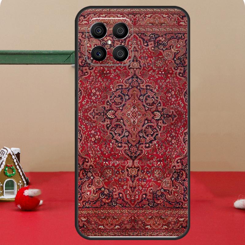 Persian Rug Art Case For Honor Magic 8 7 6 Pro Honor 200 400 70 90 Lite X8c X8b X9a X9b X9c X9d Win RT Coque