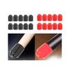 10 Pieces Snooker Tip Cover Set, Pool Cue Tip Rubber Protector Pool Cue Bottom