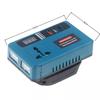 Travel-friendly Lithium Battery Inverter - DC21V to 220V AC, Outfitted with Dual USB Ports for Power Supply