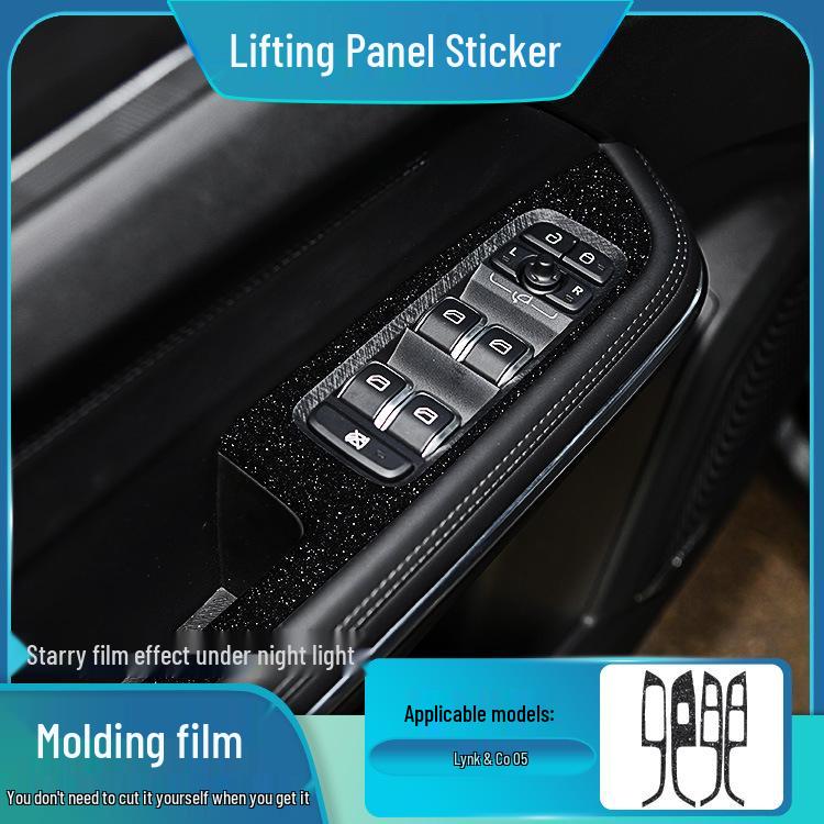 Sternenhimmel-Folie für Lynk&Co 01 Innenraum, Beschädigungsfreie Ersatzlösung für Modifikation: Modelle 02, Flammpunkt 05, Matt 06 Aufkleber.