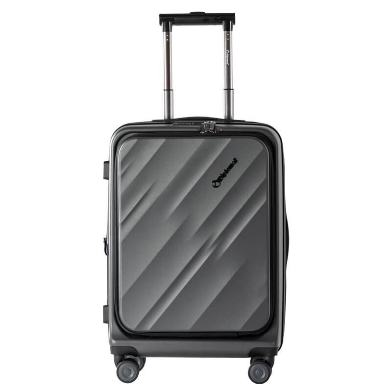 Diplomat Front-Opening Spinner Carry-On Suitcase 20-inch