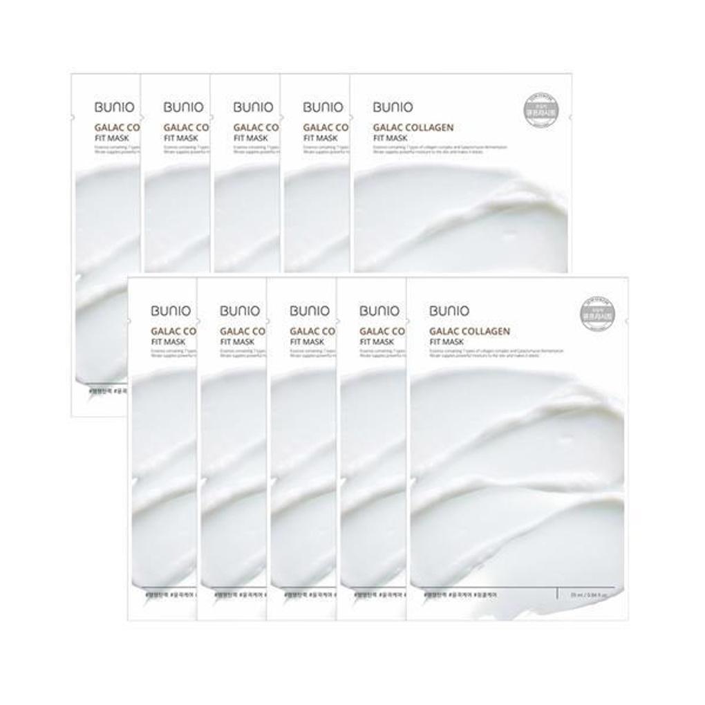 BU:NiO Galac Collagen Fit Mask 10 sheets
