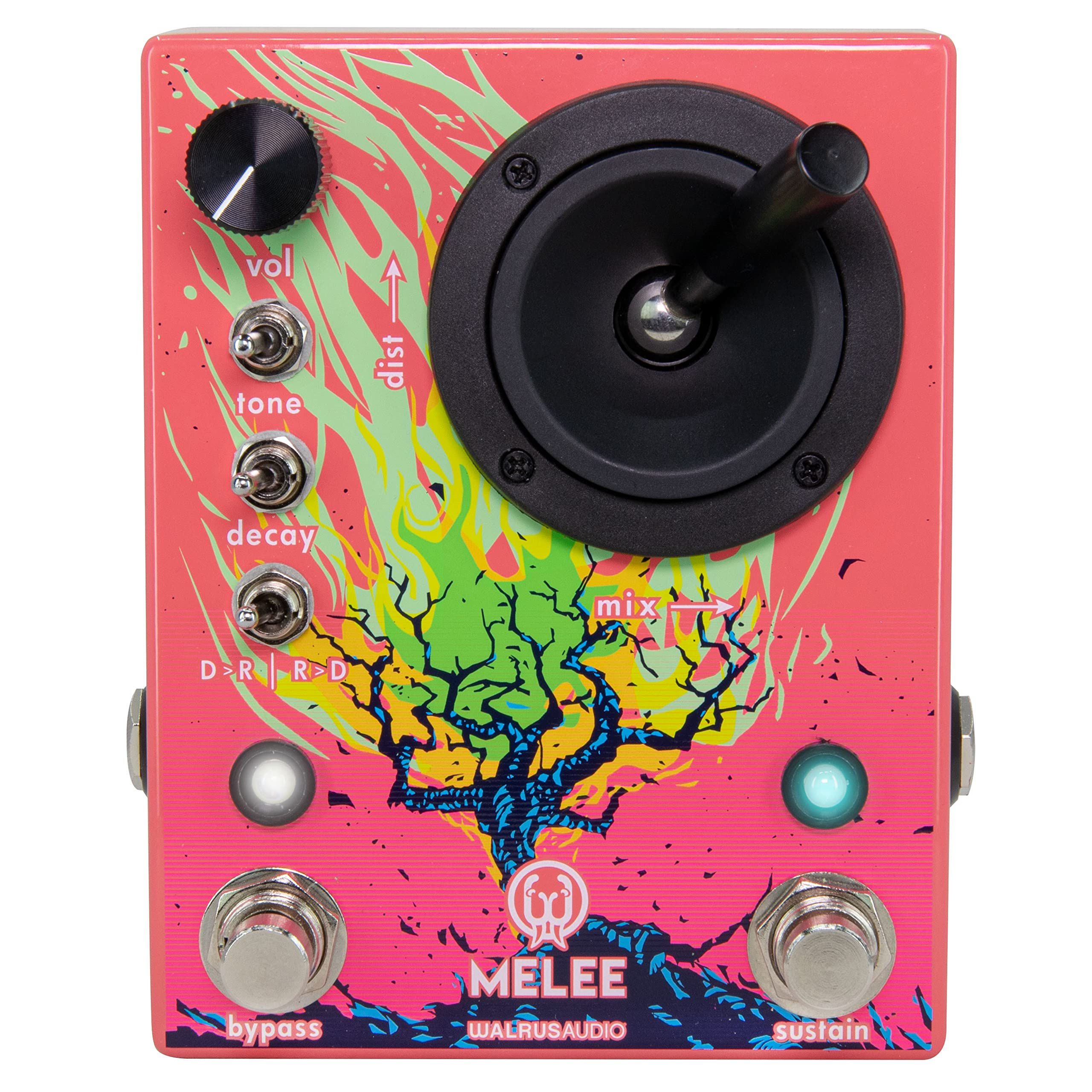 

WALRUS AUDIO Рукопашний бій Wall of Noise Distortion/Reverb WAL-MELEE