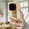 Phone Case: 2D flat design suitable for iPhone 18 17 16 15 14 13Pro film protection case, couple style, stacking capybara, Christmas and Halloween gif