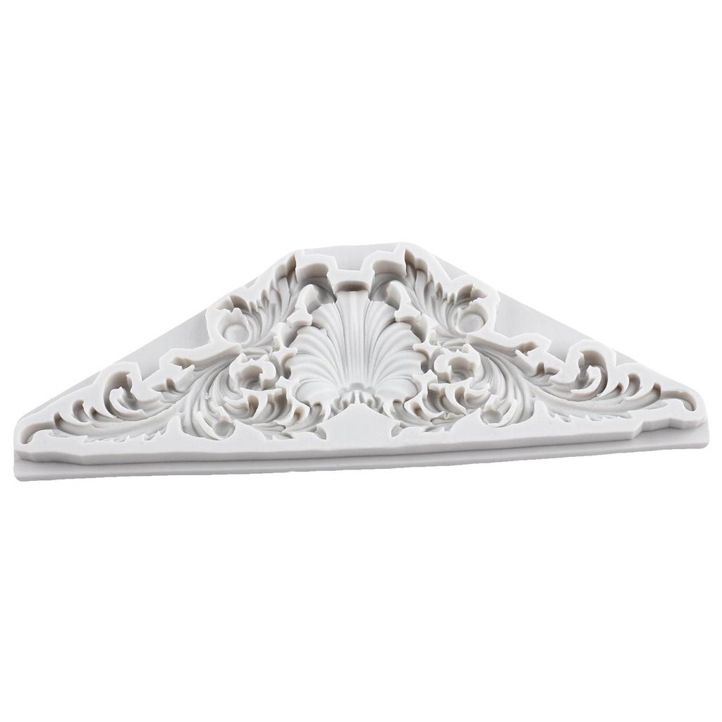 Baroque Relief Flower Lace Silicone Molds Baroque Avatar Head Fondant Mold Cake Decorating Tools Cupcake Topper Candy Chocolate Gumpaste Mold