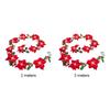 Christmas Fairy Garland Light String LED Decorative Flower Lamp 2 Modes Battery Operated Romantic for Party Escalator Decoration