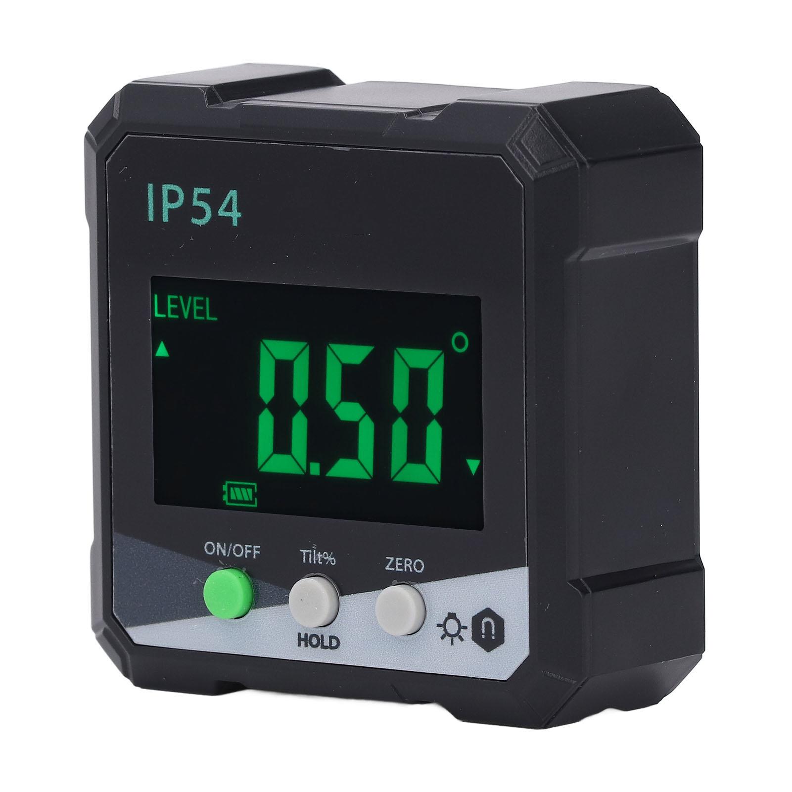 

Digital Level Box 2 Modes Magnetic Base LCD Digital Angle Gauge Protractor Inclinometer for Woodworking Construction