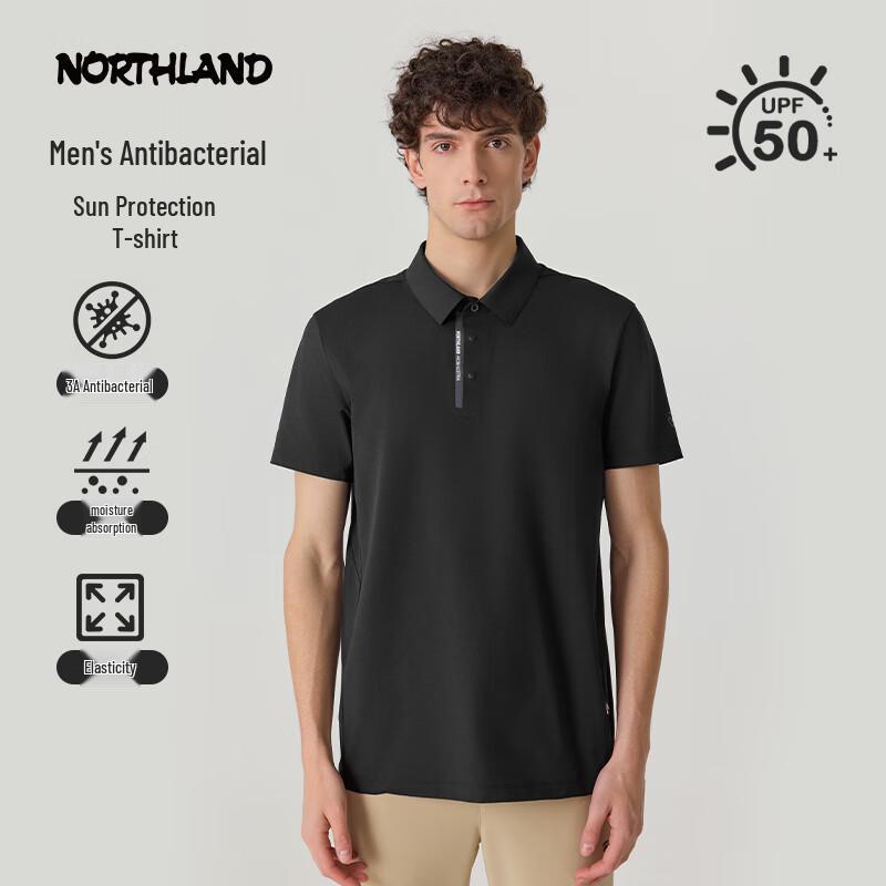 NORTHLAND Guantu Men's Short Sleeve Polo T-shirt