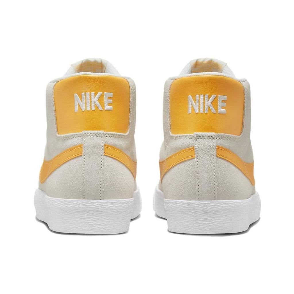Nike Zoom Blazer Mid SB Laser Orange Unisex Sneakers Cream Summit-White White 864349-110