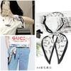 Luxury Belt Print Long Silk Scarf For Women Soft Neck Scarf Shawl Elegant Neckerchief Bandanas Paisley Print Hijab Bag Ribbon