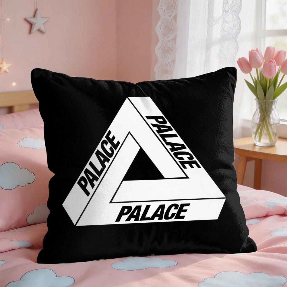 Fashion Cool Brand PPALACEE Cushion Cover Square Short Plush Pillow Case Living Room Sofa Home Decor Funda X