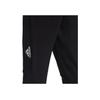 adidas Solid Color Logo Print Fitness Sports Long Pants Men Bottoms Black HL8771