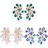 Geometric Alloy Earrings For Women With Symmetrical Design And Fall Fashion Trend