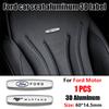 1/2Pcs Metal Car Seat Headrest Badge Emblem Backrest For Ford Focus Fiesta Mustang Mondeo Fusion  Auto Interior Tuning Accessory