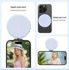 Portable Magnetic Fill Light & Makeup Mirror for Live Streaming and Travel